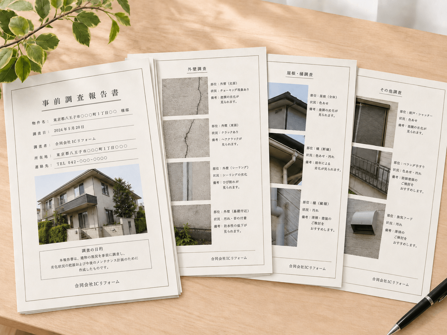 必要な工事を見極めた適正提案のイメージ